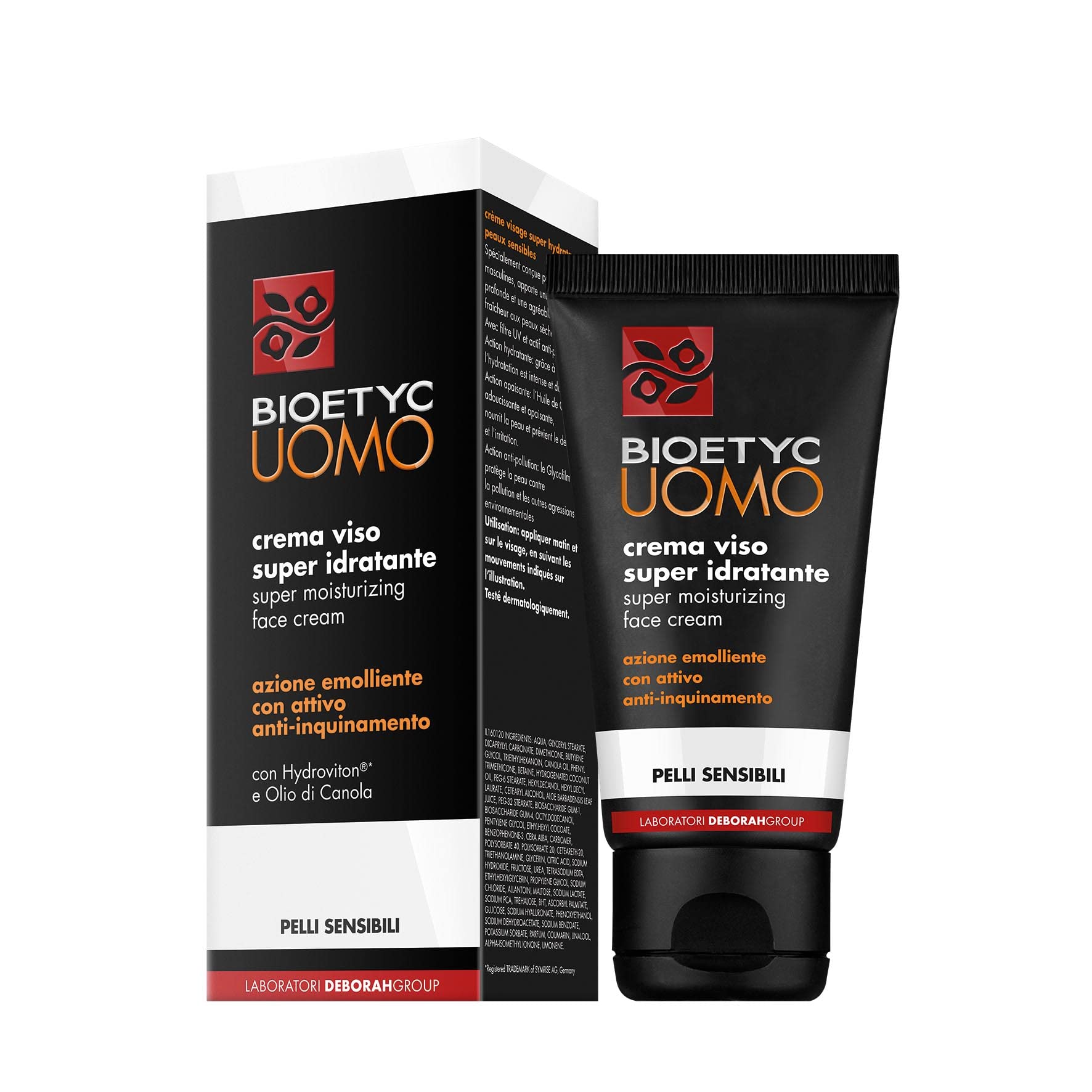 BIOETYC MAN Super Moisturizing Face Cream 50ml - Hydrating & Nourishing Skincare for Men - Perfect for Daily Use & Dry Skin Care Routine