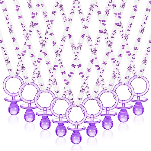 Purple, White
