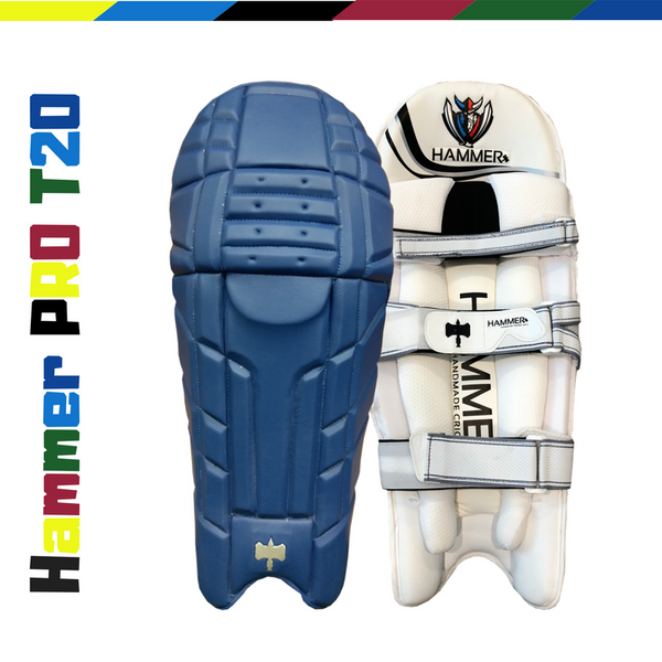 Hammer Pro T20 Cricket Batting Pads - Premium Quality Leg Guards for Cricket Players | Perfect for Practice & Matches | Available in Multiple Colors