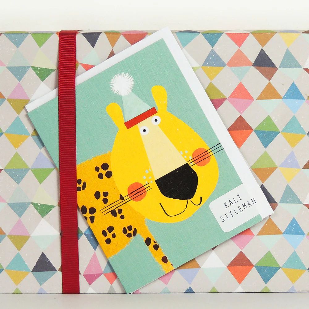 Cheetah Birthday Card - Funny Animal Greeting Card for Birthday Wishes - Perfect for Kids, Teens & Adults - Use for Parties, Gifts & Celebrations