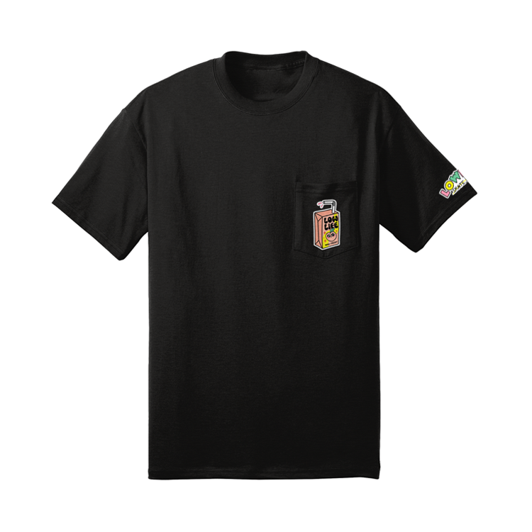 Juice Pocket T-Shirt for Men & Women - Soft Cotton Casual Tee with Side Pocket - Perfect for Gym, Running, Travel & Everyday Wear