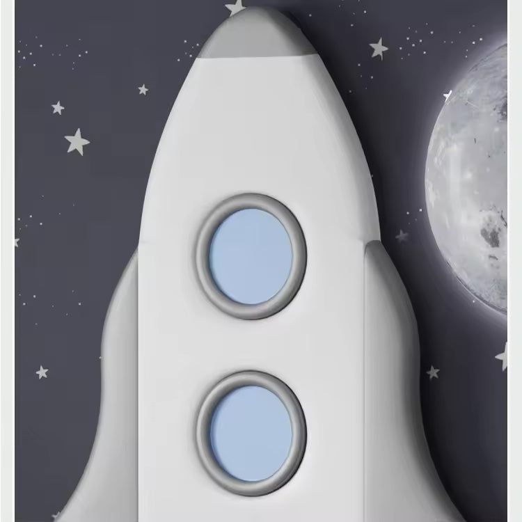 Astronaut Space Themed Kids Bed - Galaxy Decor for Children's Bedroom | Perfect for Space-Themed Room Decor & Playroom Design