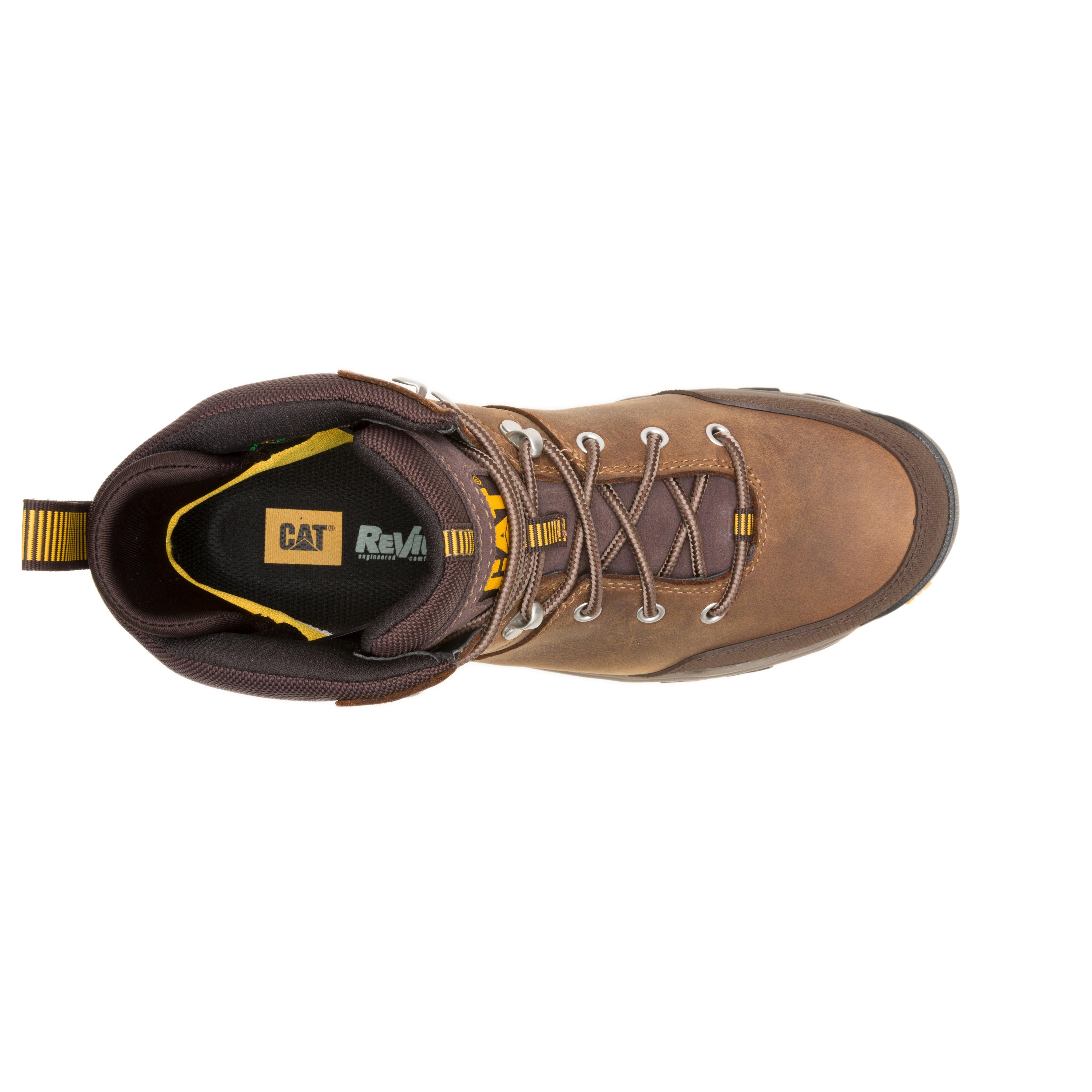 Threshold Rebound Hiker Waterproof Steel Toe Boots Bison