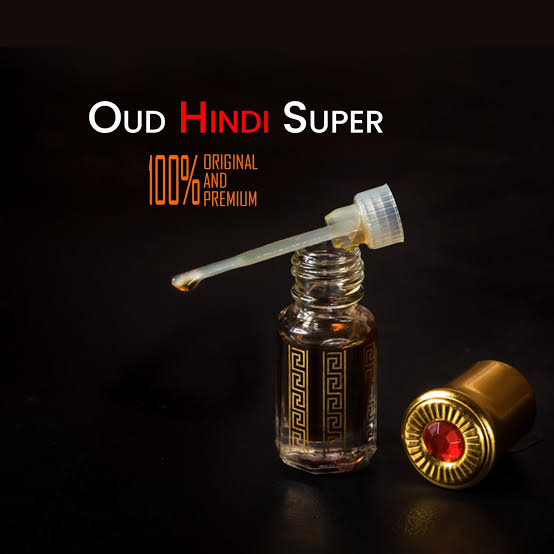 100% Pure Oud Hindi Super 50 Year Old Essential Oil | Premium Grade A+ Aged Oud Oil | Natural Fragrance Oil for Perfume, Meditation & Aromatherapy | Top Selling Luxury Scent for Men & Women