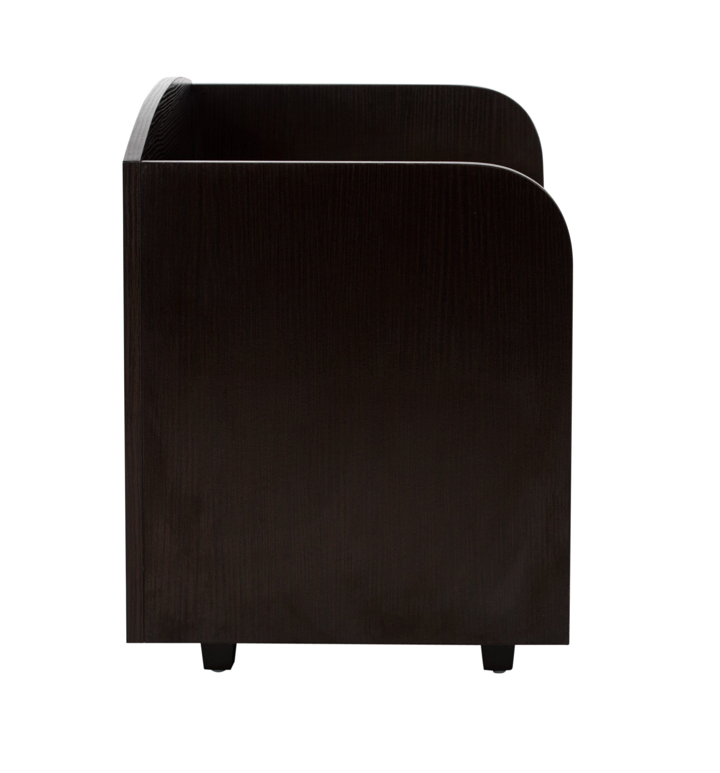 Premium Paws & Purrs Pet Bed with Storage Drawer - Soft Washable Dog & Cat Bed in Espresso/Sand - Perfect for Living Room, Bedroom & Pet-Friendly Spaces