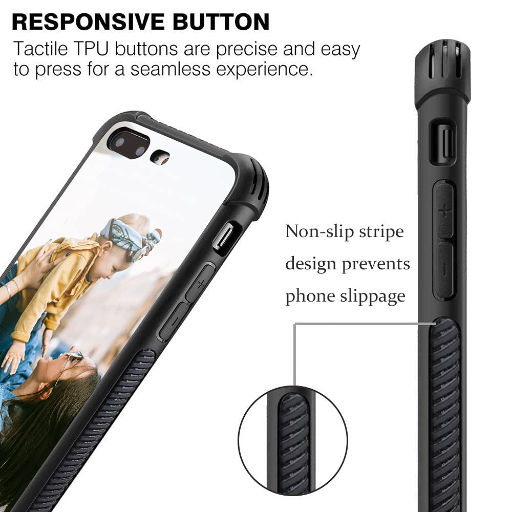 Custom iPhone 7/8 Phone Case - Personalized Shockproof Protective Cover | Design Your Own Unique Case for Everyday Protection & Style | Perfect for Work, Travel & Daily Use