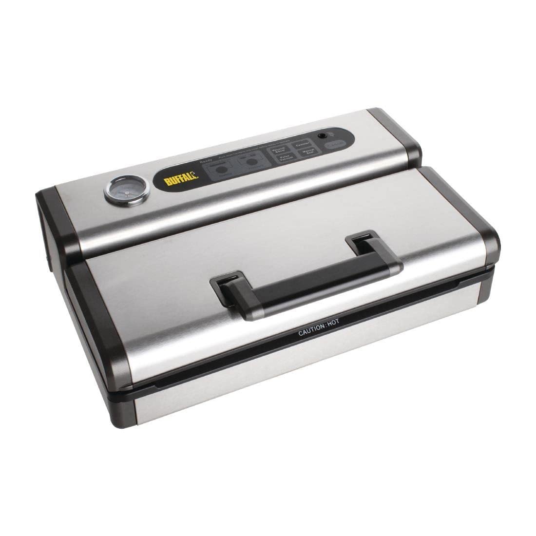 Buffalo Stainless Steel Vacuum Sealer Machine - 30cm Food Packing Sealer for Kitchen | Perfect for Meal Prep, Sous Vide & Long-Term Food Storage