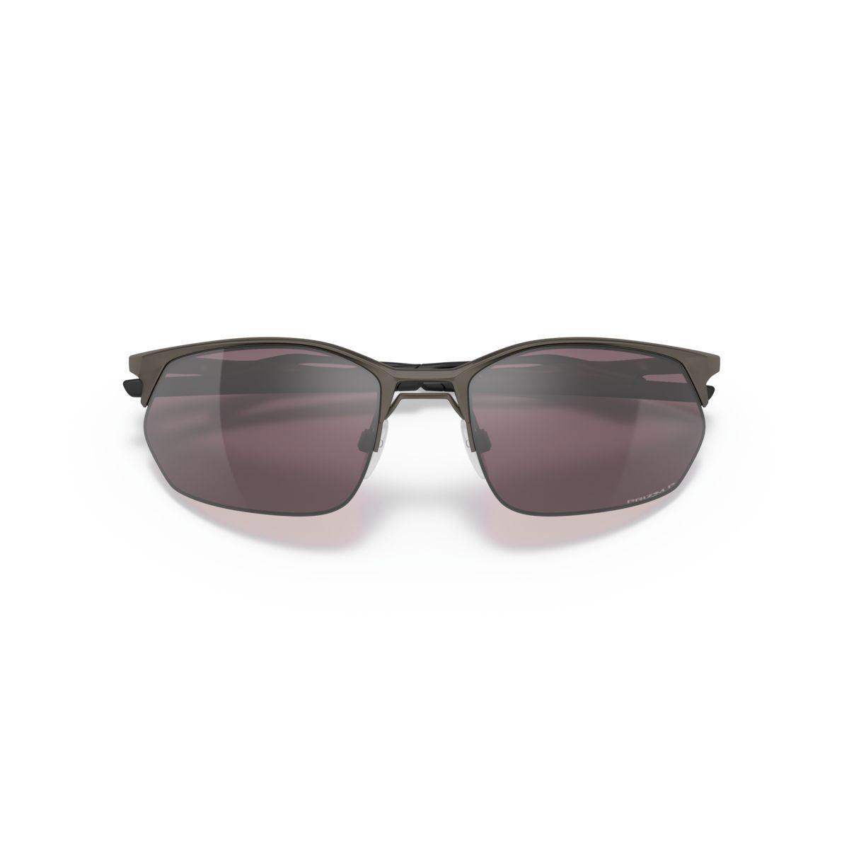 Oakley Wire Tap 2.0 Polarized Sunglasses - Pewter Frame with Prizm Daily Lenses - Model 0OO4145 414505 - Perfect for Driving, Outdoor Sports & Everyday Wear