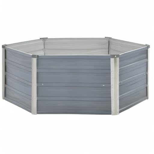 **Galvanized Steel Raised Garden Bed 50.8