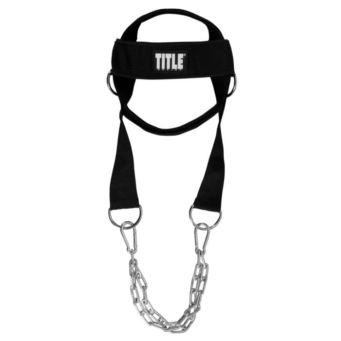 Title Boxing Nylon Head Harness 2.0 - Premium Weighted Training Gear for Boxing, MMA & Fitness | Neck Strengthener for Punch Resistance & Athletic Performance | Perfect for Home Gyms, Boxing Clubs & CrossFit Workouts