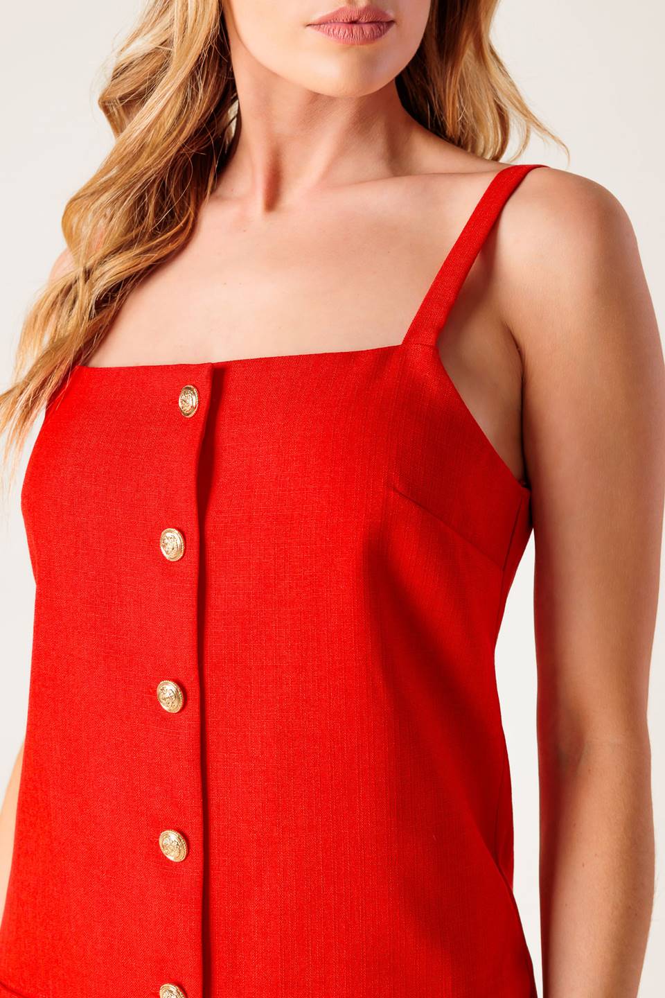 Chasing Joy Red Woven Mini Dress - Flirty Summer Party Outfit for Women | Beach Vacation, Date Night & Cocktail Party Wear