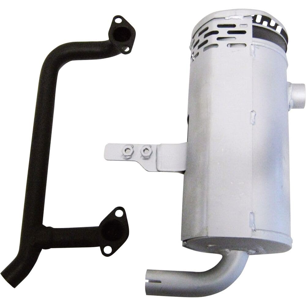 RAParts Vertical-Mount Engine Muffler & Oil Filter - Side Discharge Compatible with Kohler Engines | Perfect for Lawn Mowers, Tractors & Small Engine Maintenance