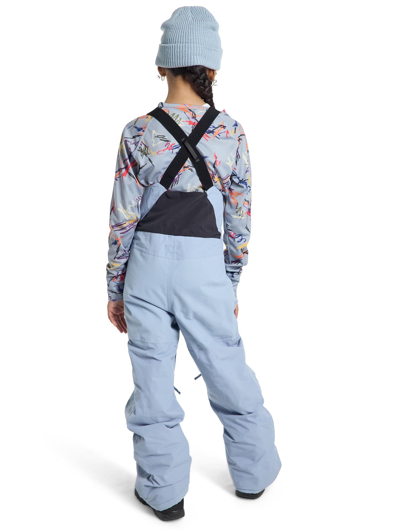 Burton Kids' Skylar 2L Waterproof Snow Bib Pants - Warm Winter Ski & Snowboard Gear for Boys & Girls - Perfect for Outdoor Snow Play & Mountain Adventures