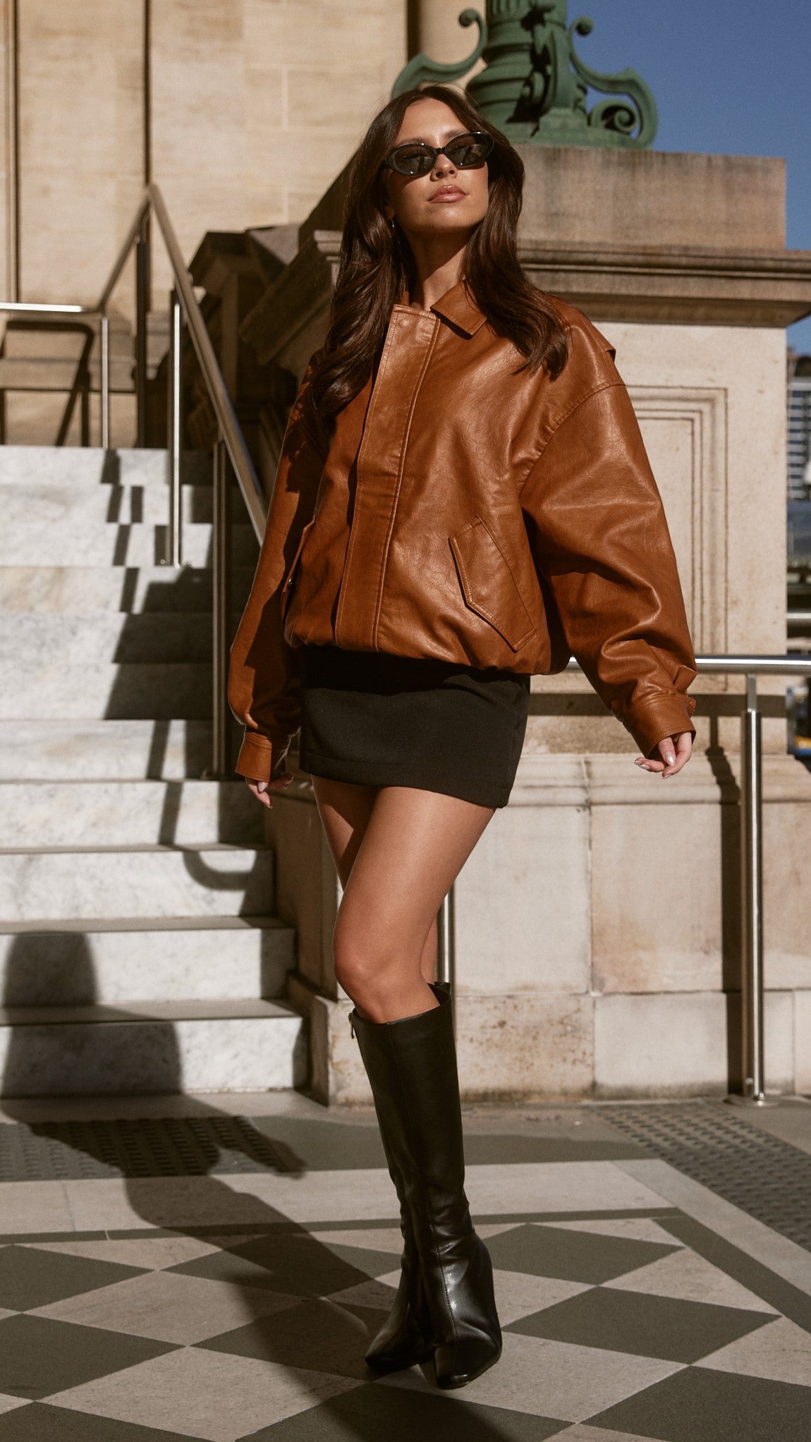 Kenny Bomber Jacket in Tan - Stylish & Durable Outerwear for Men | Perfect for Casual Wear, Outdoor Adventures & Urban Fashion