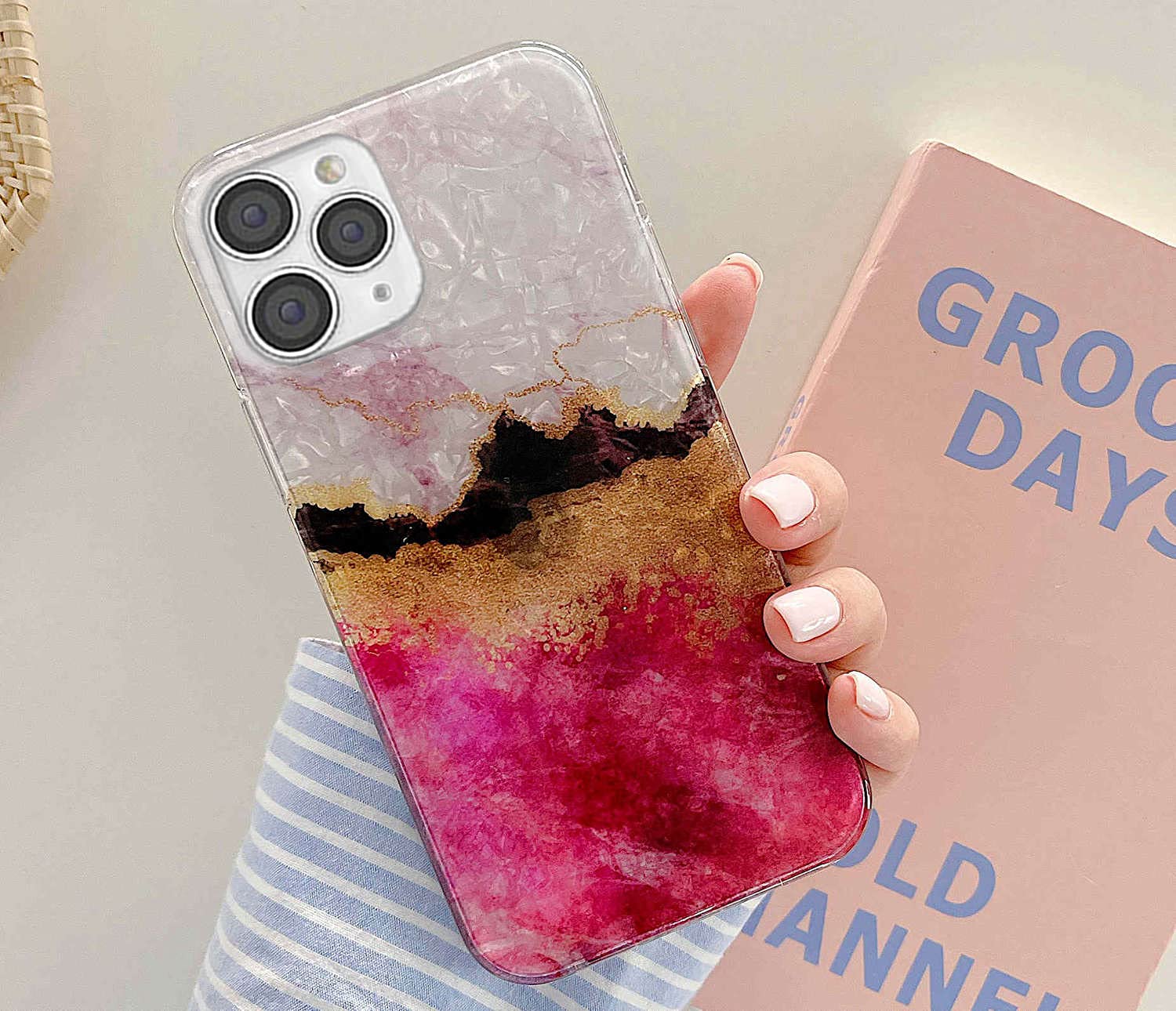 Sparkly Glitter Phone Case for iPhone 12 Pro Max 6.7