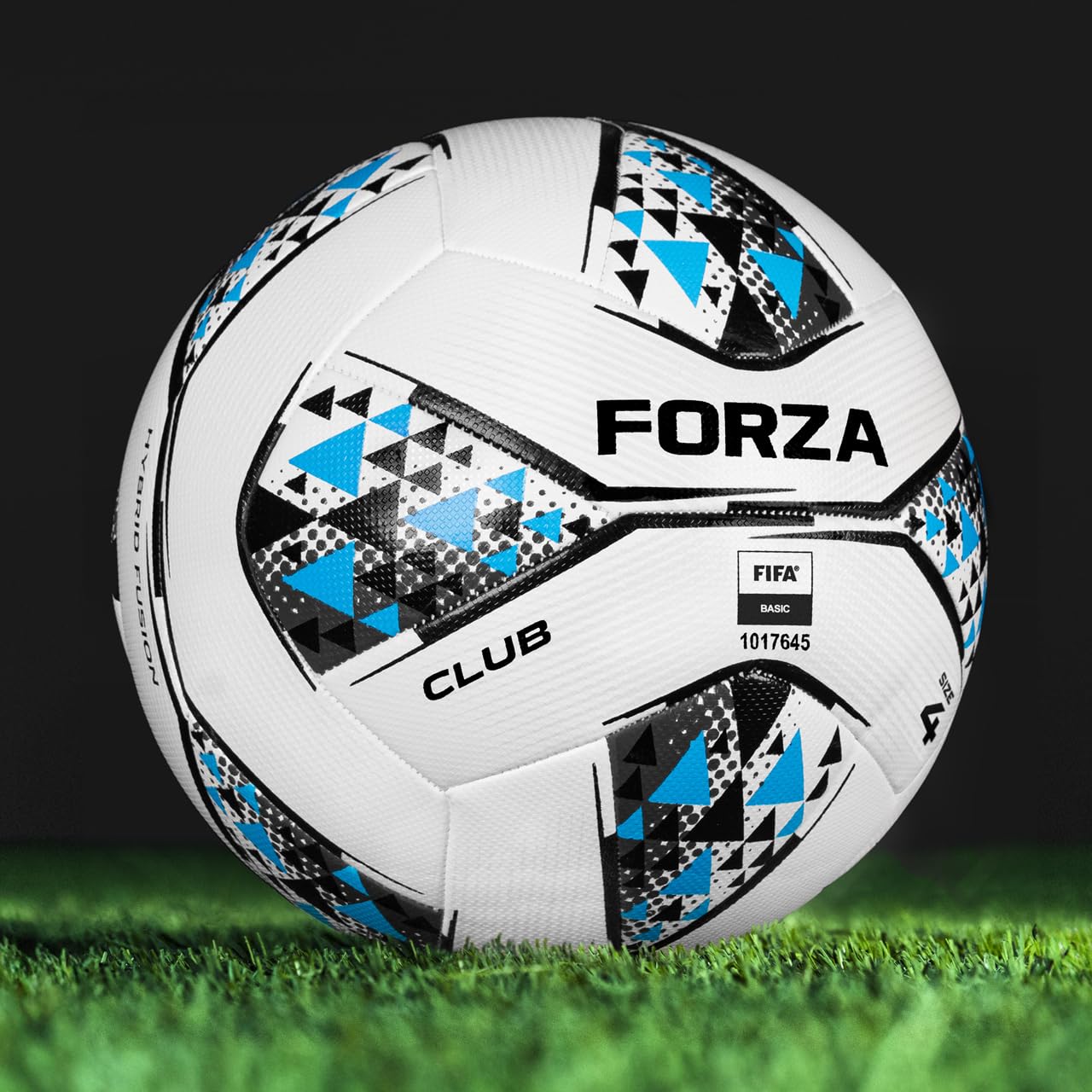 FORZA Match Club Soccer Balls - Premium Training & Game Football for Consistent Performance | Size 3/4/5 & 4 Color Options | Perfect for Practice, Matches & Youth Soccer Leagues