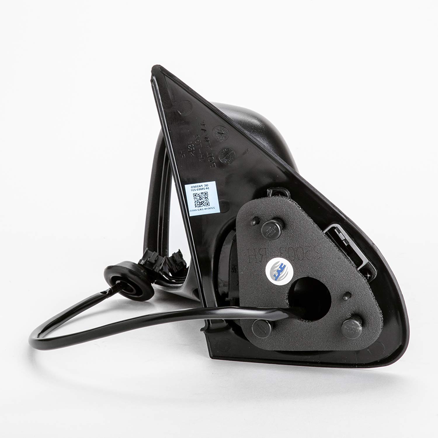 TYC 4120332 Black Side View Mirrors for Cars - Durable & Stylish Replacement for Improved Visibility & Safety - Perfect for Trucks, SUVs, and Sedans