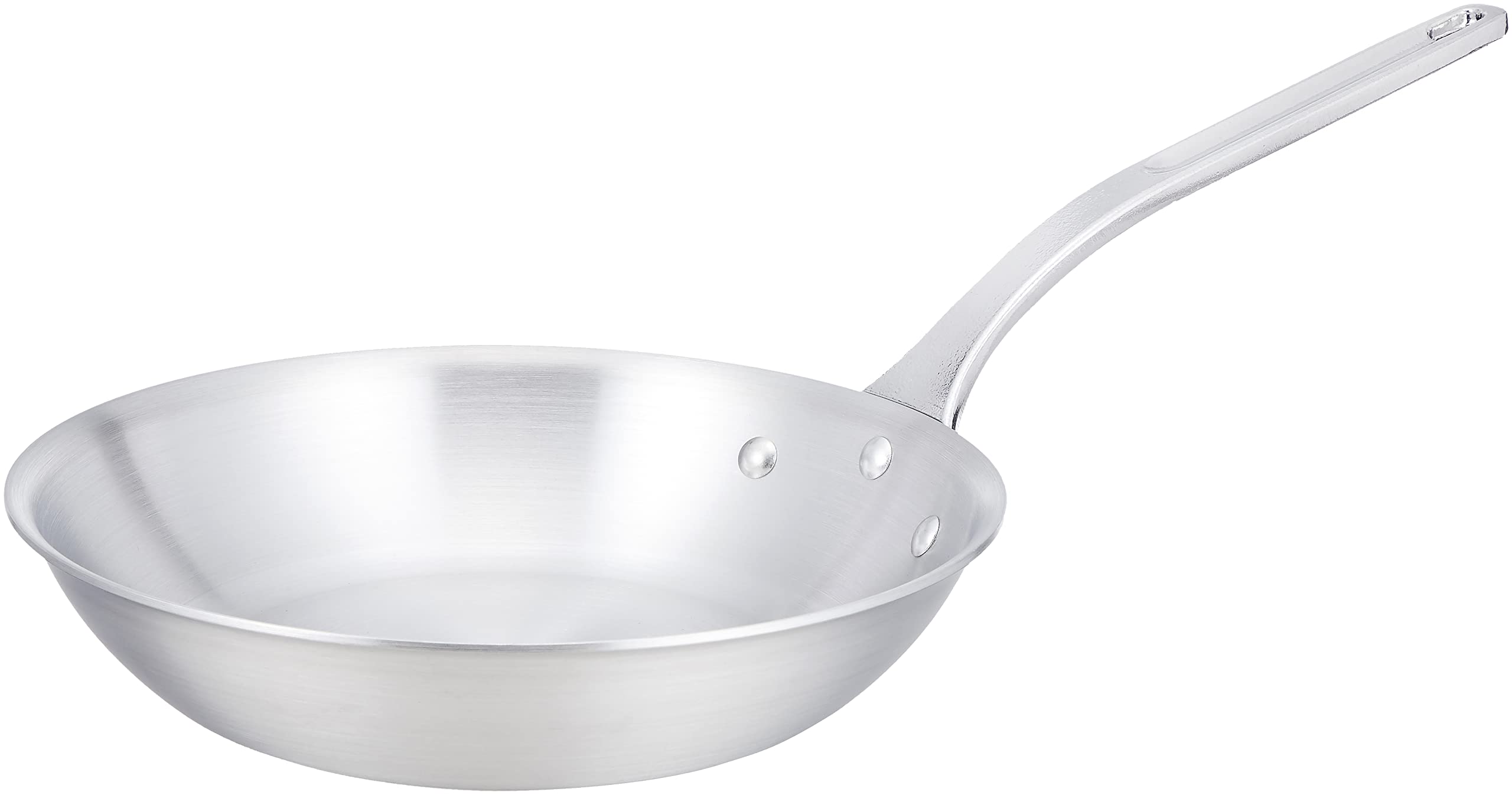 Endoshoji TKG AHLW607 13-Inch Aluminum Frying Pan - 3.0mm Thick Base, Gas Stove Compatible - Perfect for Sautéing, Frying & Stir-Frying at Home
