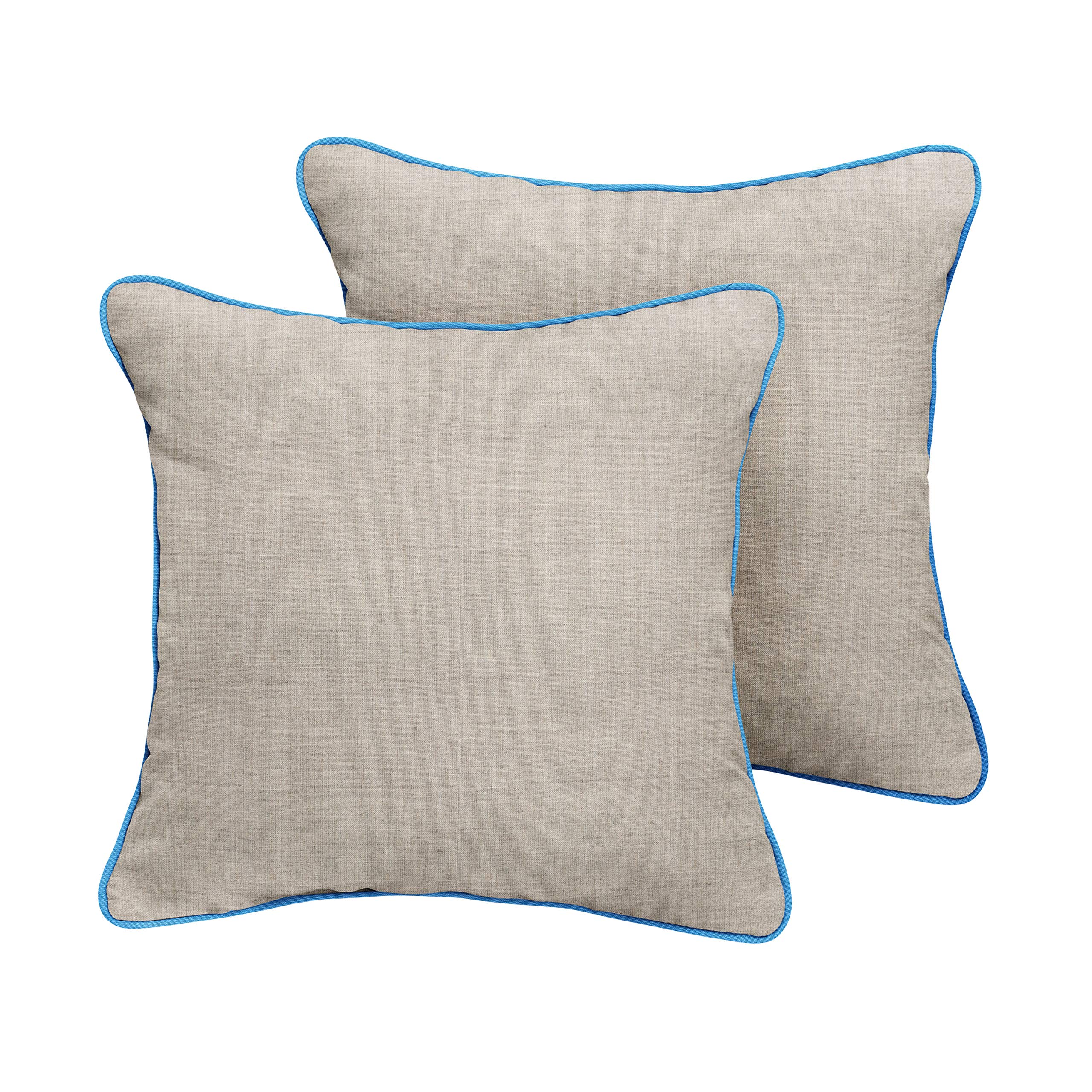 Sorra Home Sunbrella Indoor/Outdoor XL Corded Pillows - 24