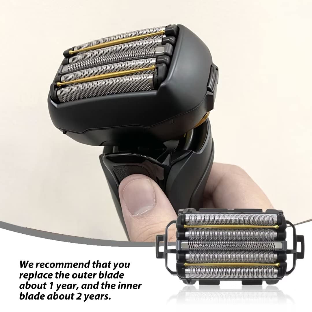 Panasonic ARC 5 ES-LV65 Replacement Blades for Men's Electric Shaver - 5-Blade Cartridge for Close Shaving at Home & Travel