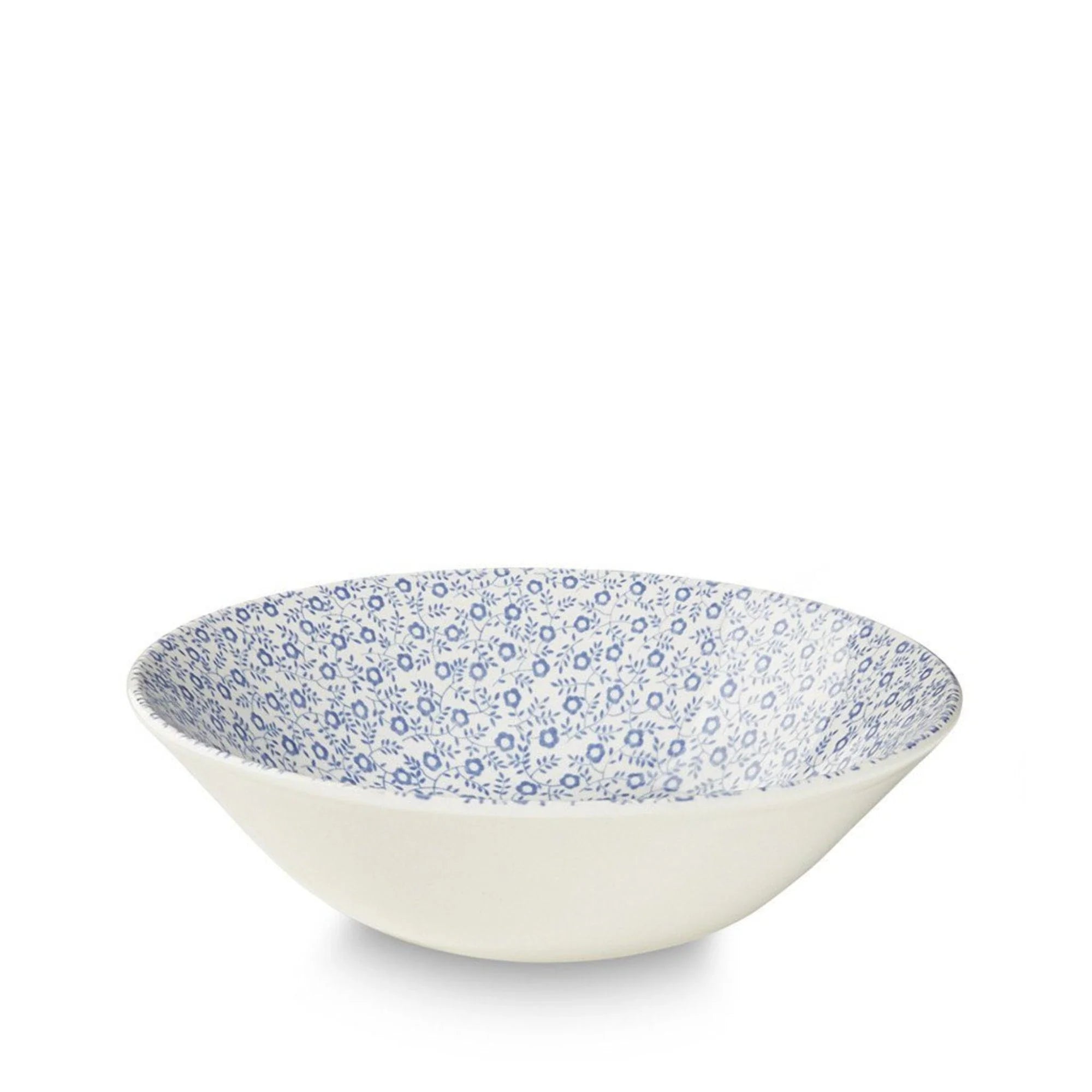 Premium Blue Felicity Ceramic Cereal Bowl - 16oz Porcelain Breakfast Bowl for Cereal, Soup, Salad & Dessert - Perfect for Home, Office & Restaurant Use