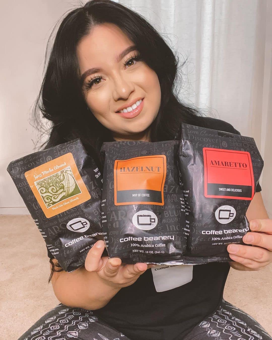Premium Hazelnut Flavored Decaf Coffee | Specialty Arabica Medium Roast | 12oz Fine Ground | Perfect for Office Breaks & Cozy Evenings