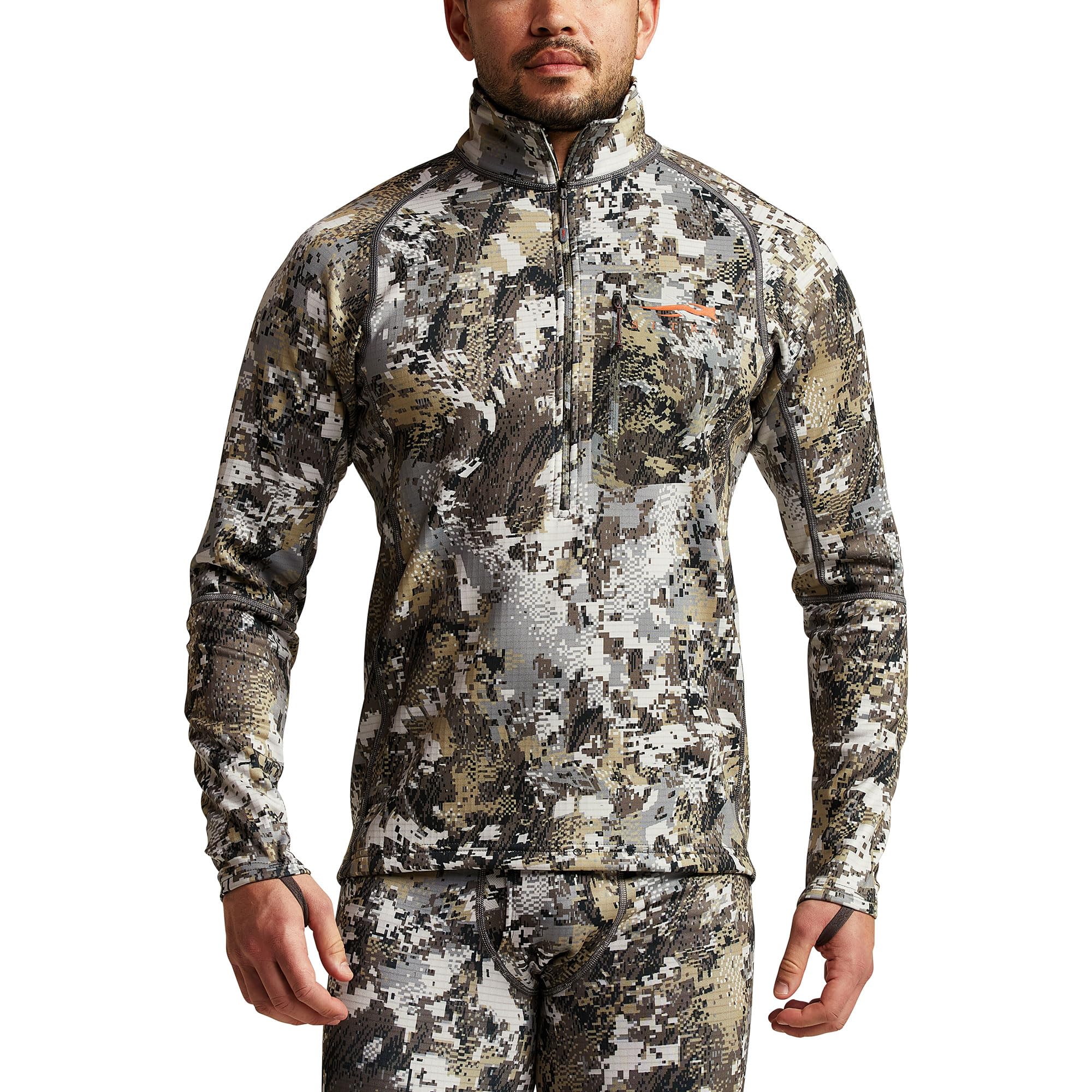 SITKA Gear Men's Heavyweight Hunting Shirt - Durable Camo Performance Top for Cold Weather & Outdoor Adventures