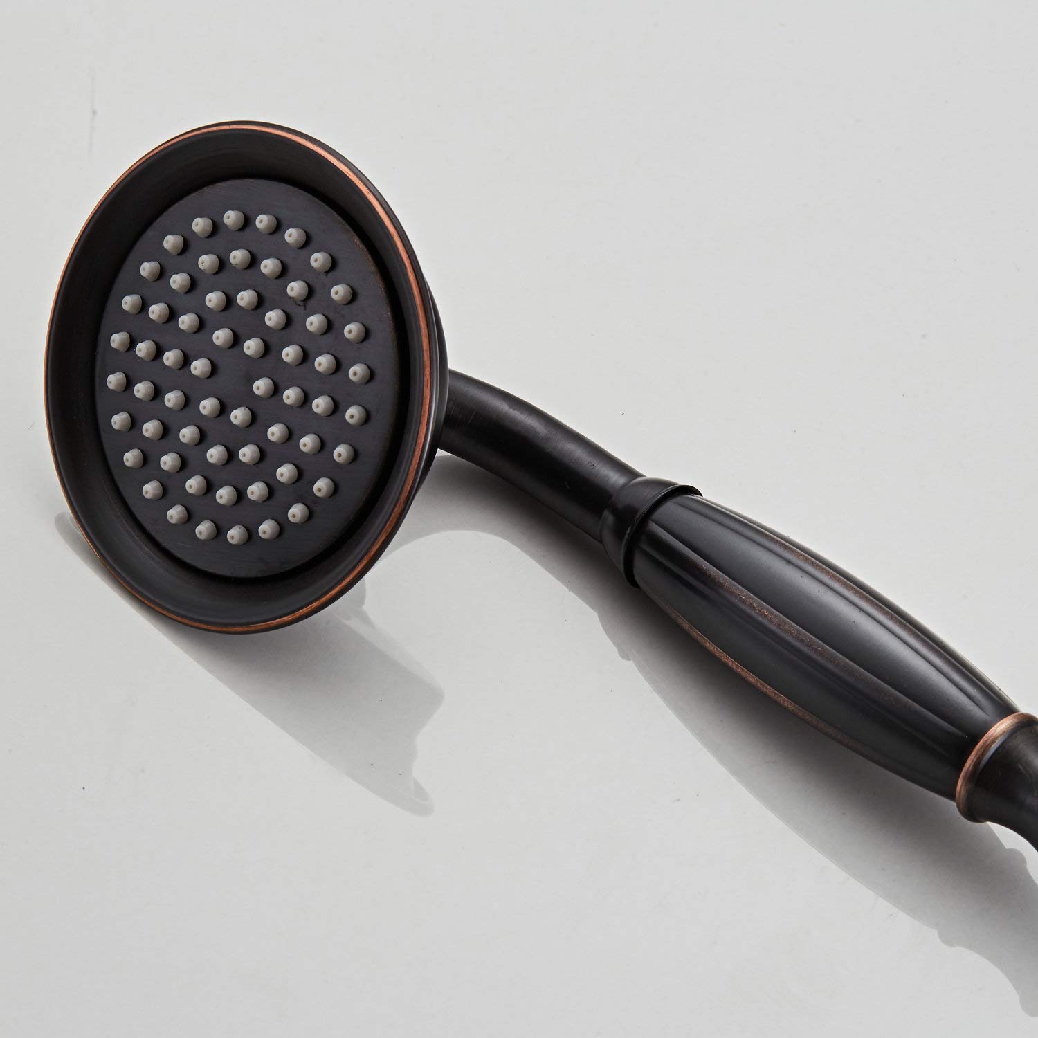 Oil Rubbed Bronze Shower System - Wall Mounted Ceiling Shower Faucet Set with High Pressure 8