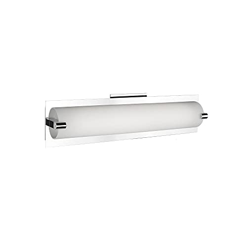 Kuzco Lighting VL0118-CH Chrome Lighthouse Vanity LED Mirror Light for Bathroom Makeup & Shaving - Perfect for Modern Home Decor