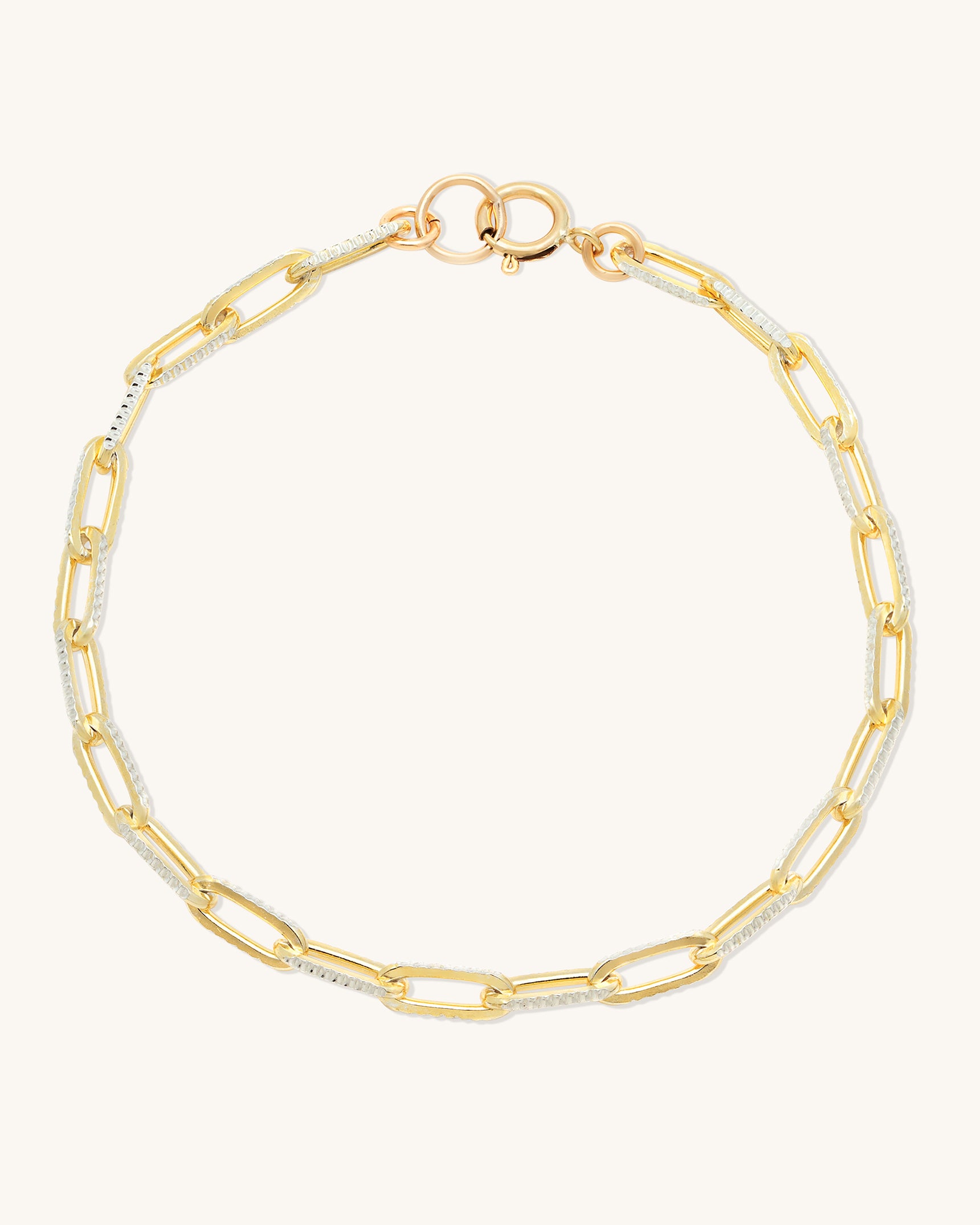 Elegant Diamond Cut Paperclip Anklet - Dainty Gold or Silver Ankle Bracelet for Women | Perfect for Beach, Summer, Boho Style & Everyday Wear