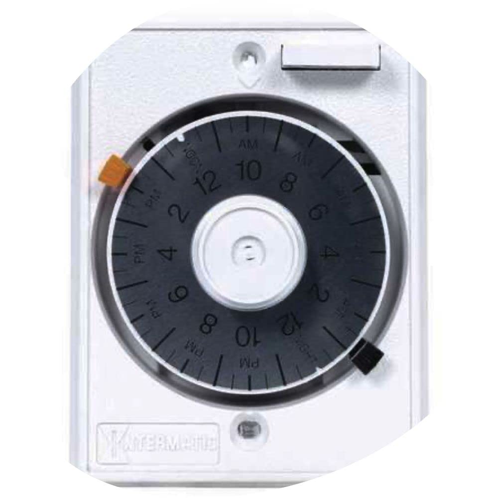 Genuine E1010 Timer Mechanical 120V 15A Wall Switch - Replacement Lawn Mower Parts for Outdoor Power Equipment | Ideal for Lawn Maintenance & Garden Tool Repairs