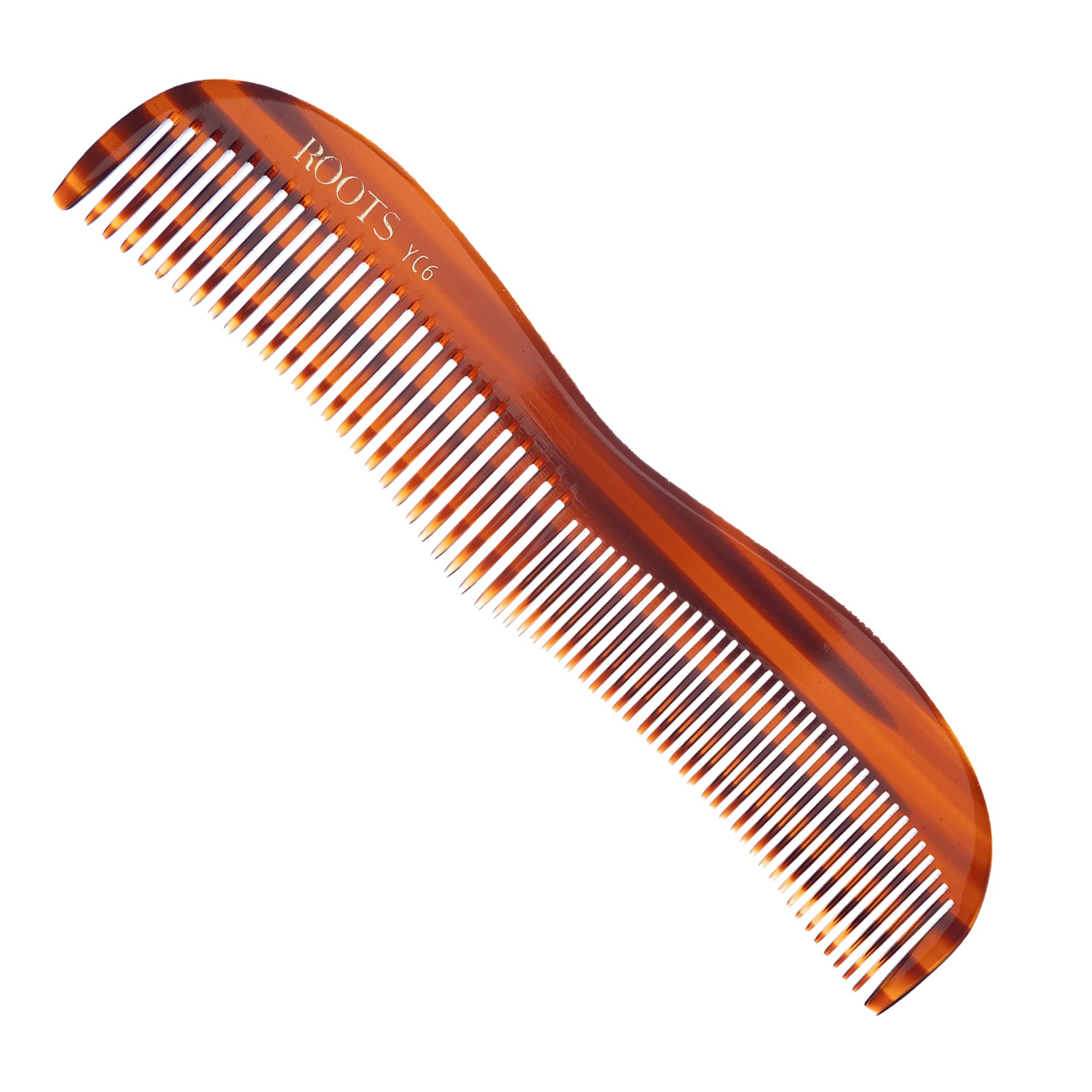 Roots Yoga Combs - Detangling Wet & Dry Hair Brush for Men & Women - No Damage Hair Styling Tool - Perfect for Yoga, Travel & Daily Hair Care