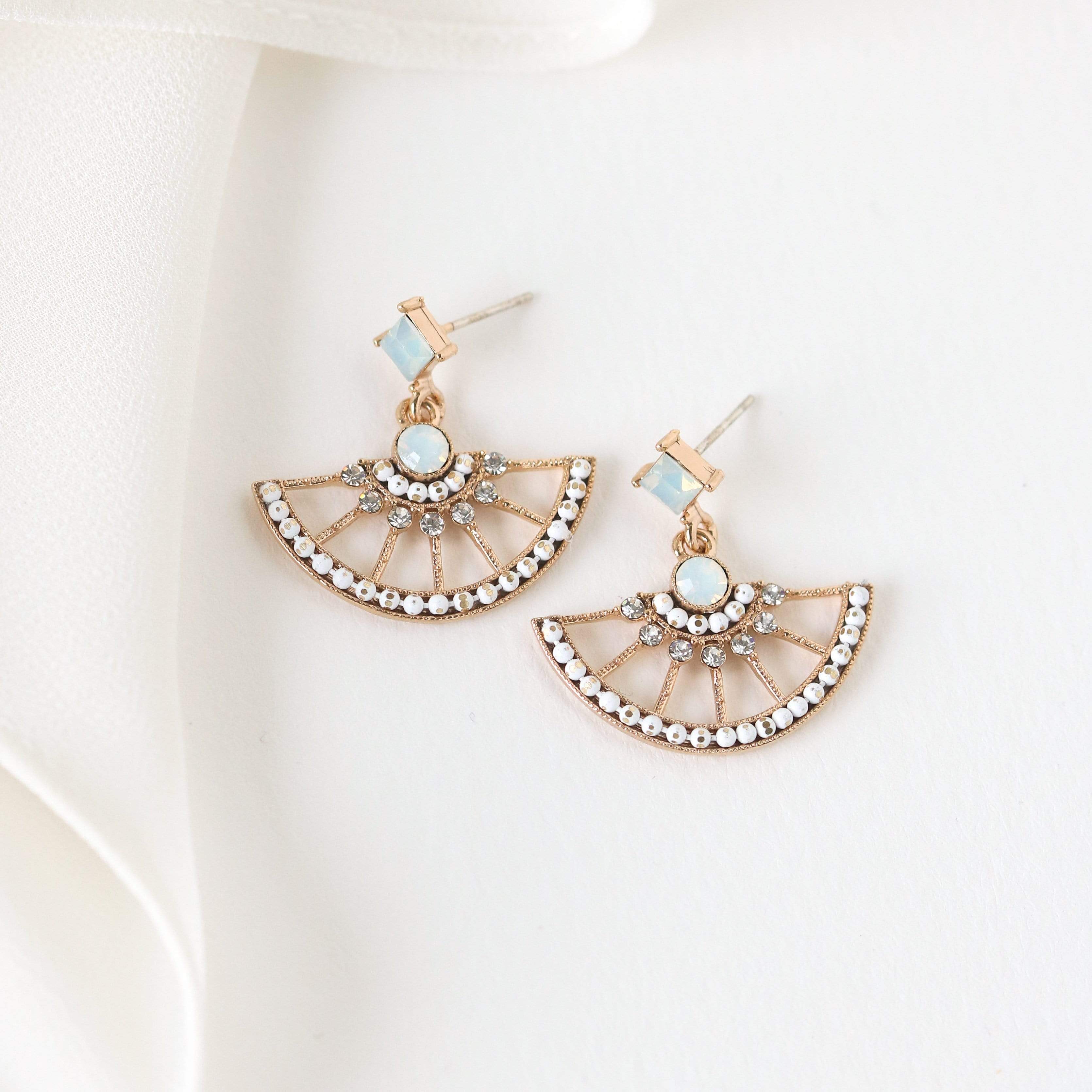Margot Drop Earrings for Women - Elegant Dangle Jewelry Gift for Her - Perfect for Weddings, Parties & Special Occasions