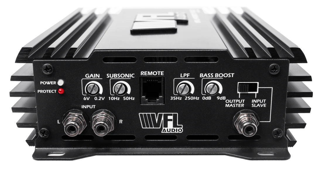 VFL Hybrid 1950.1 Car Audio Amplifier - High Power 2000W Mono Class D Amp with Bass Boost for Subwoofers | Perfect for Car Audio Systems, Bass Competitions & Custom Installations