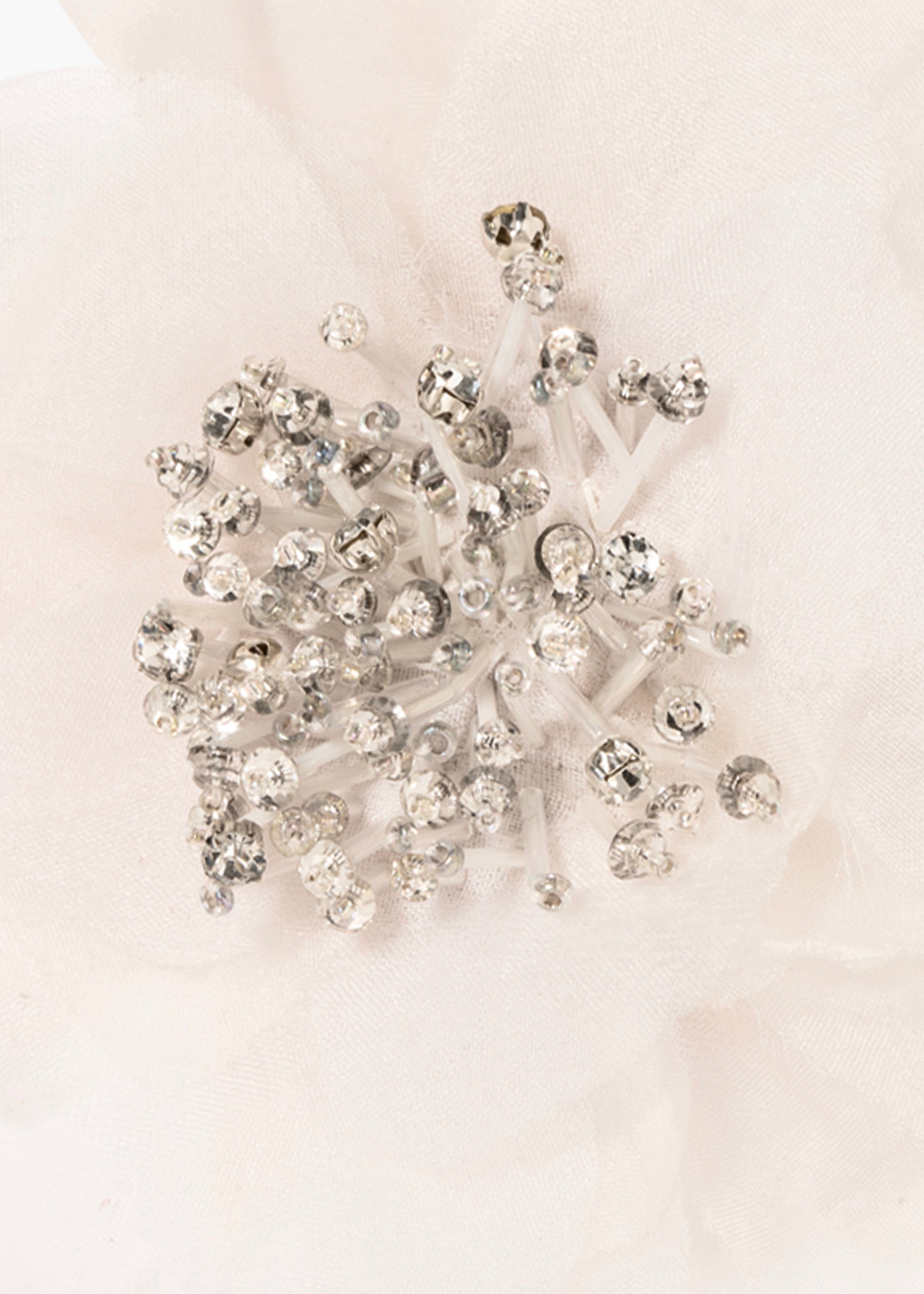 Chantrell Barrette Hair Clip - Elegant Cream-Colored Hair Accessory for Women & Girls | Perfect for Weddings, Parties & Everyday Styling