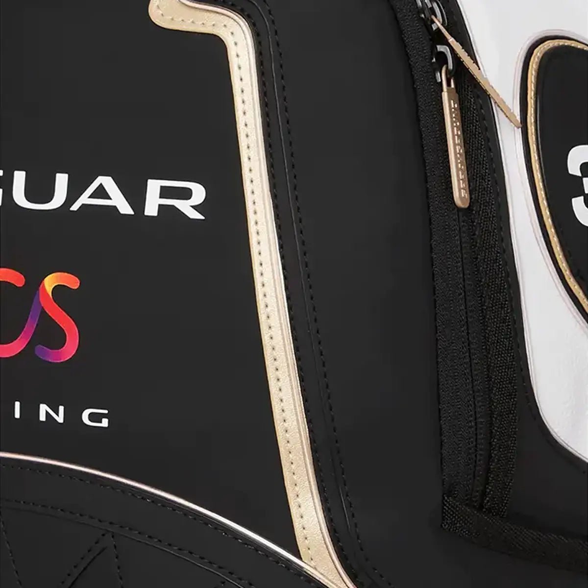 Jaguar Formula E LED Backpack - Light Up Racing Style for School, Travel & Night Events | USB Rechargeable & Water-Resistant