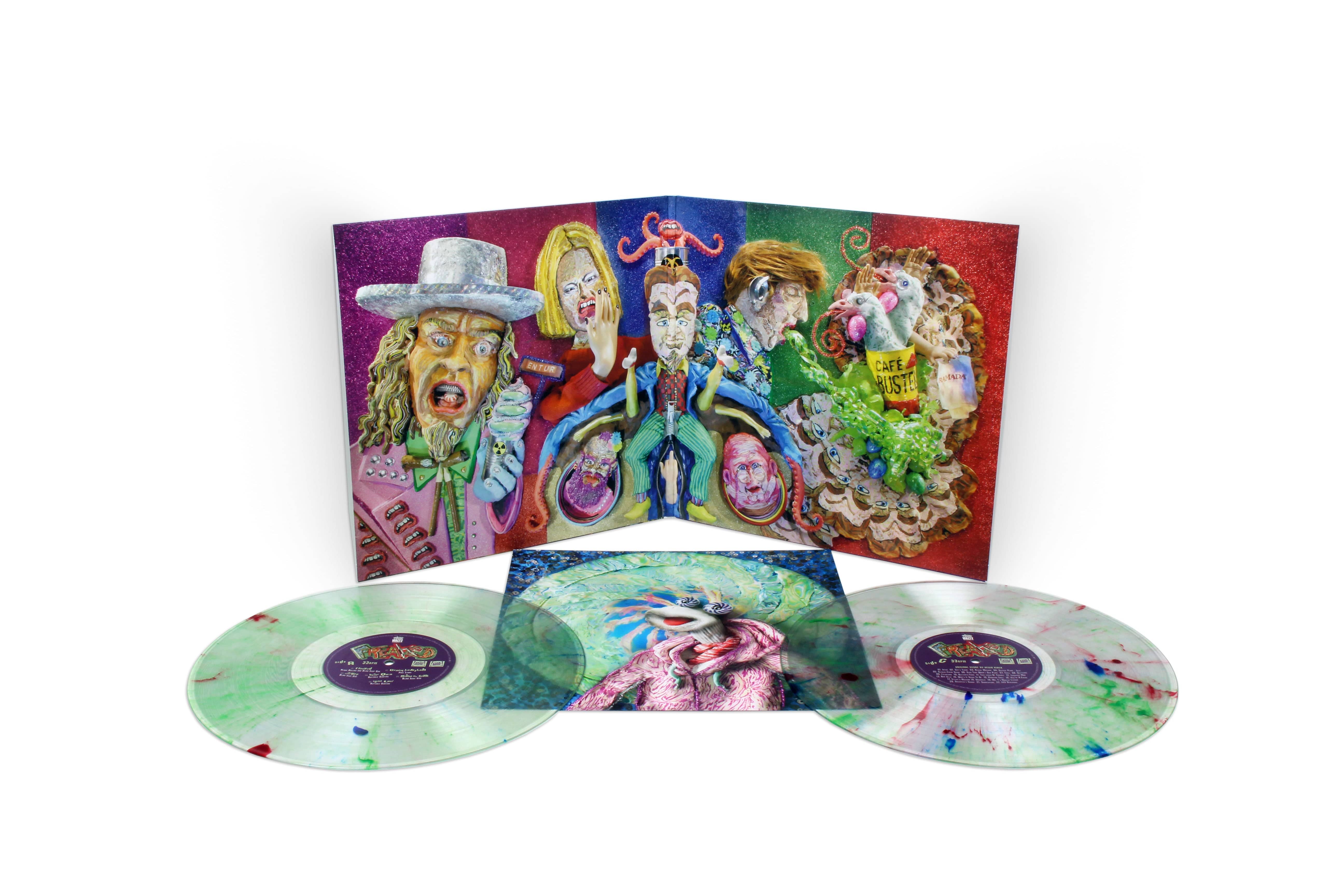 Freaked – Original Motion Picture Soundtrack 2XLP Vinyl Record | Limited Edition Movie Score Collector's Item | Perfect for Film Buffs & Vinyl Enthusiasts