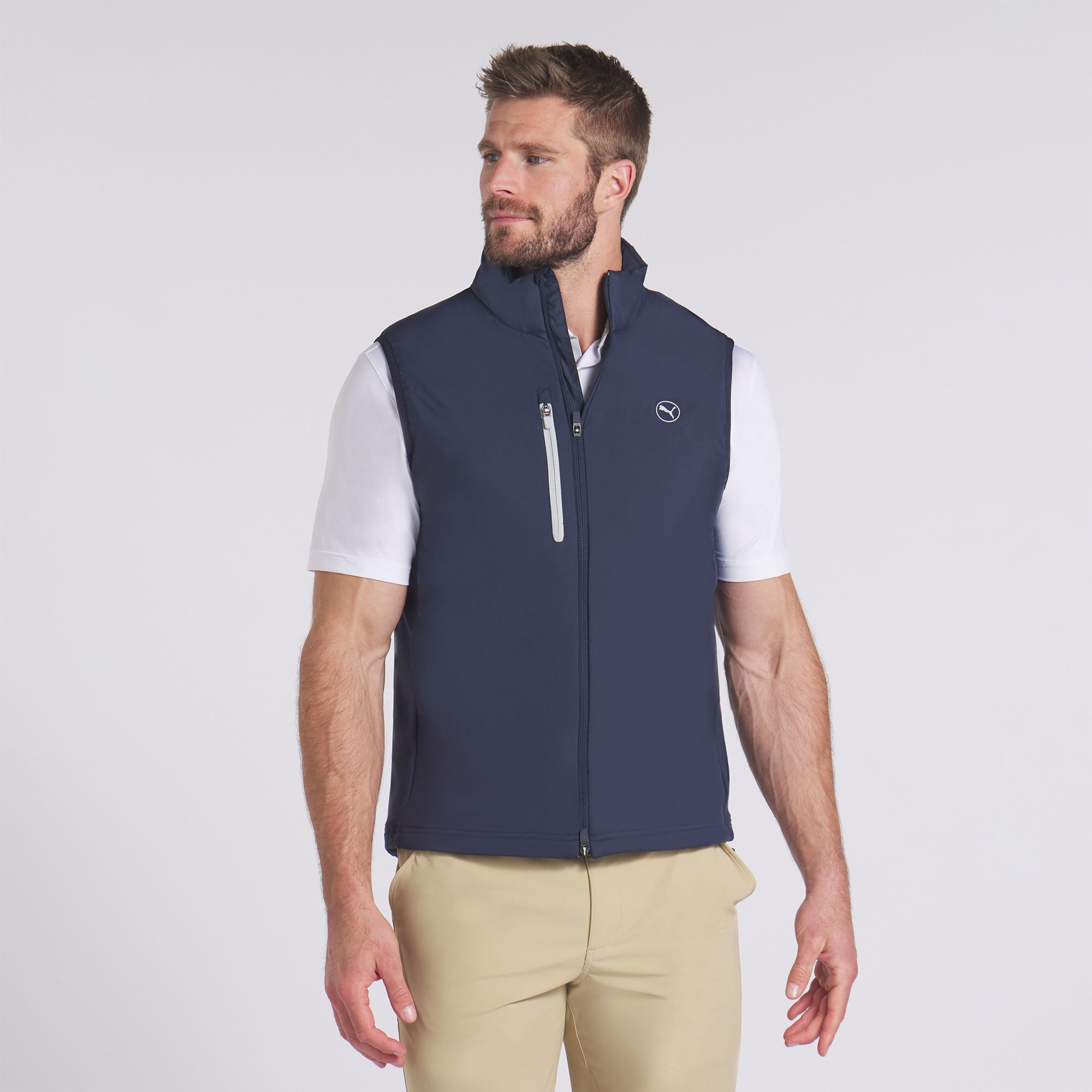 Hielands Men's Lightweight Golf Vest - Breathable & Water Resistant for Outdoor Sports & Casual Wear | Perfect for Golfing, Hiking, and Everyday Use