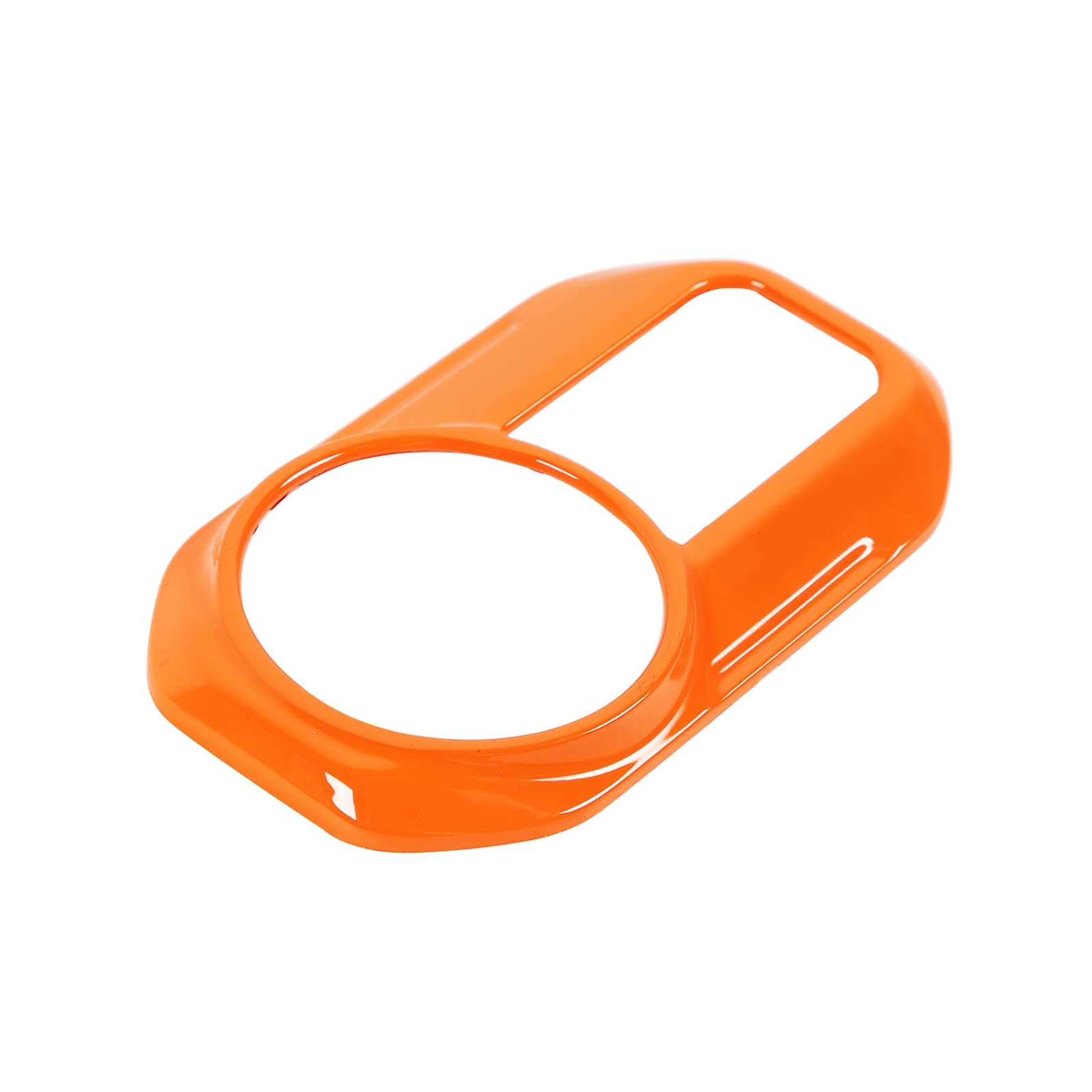JeCar Orange Interior Headlight Switch Accent Cover Trim for Jeep Wrangler JL JLU (2018-2024) & Gladiator JT (2020-2024) - Upgrade Your Jeep's Interior Style for Off-Road Adventures & Daily Driving
