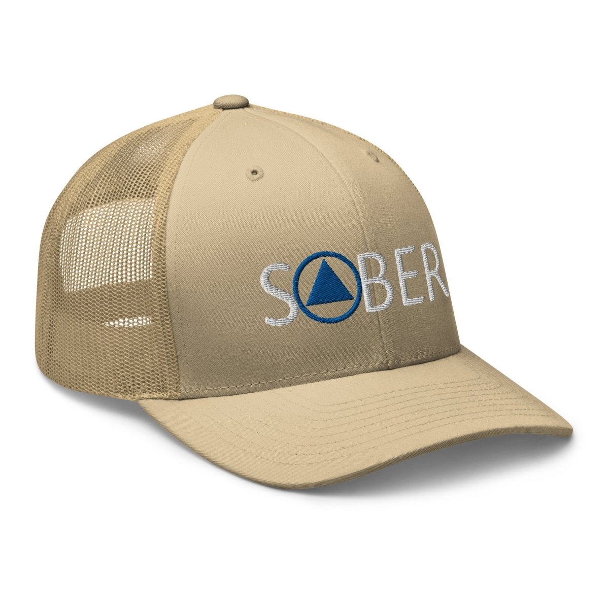 Triumph Trucker Hat - Sobriety Emblem Cap for Men & Women | Motivational Recovery Accessory for AA Meetings, Outdoor Activities & Daily Wear