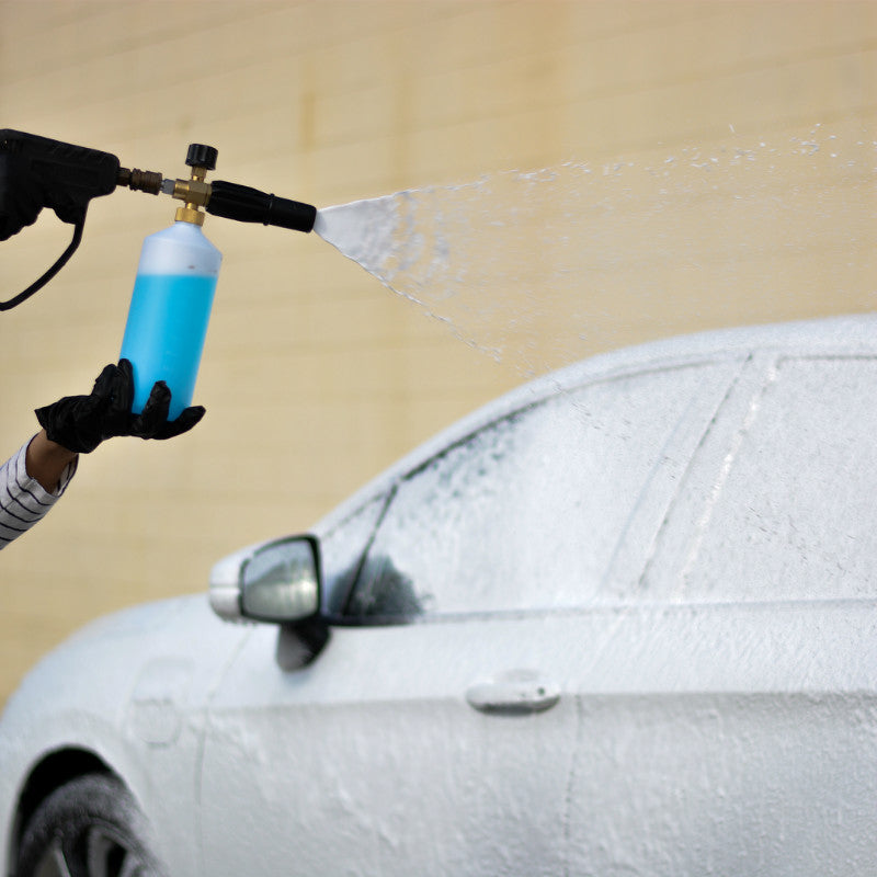 Premium Foam Cannon & Car Wash Kit with Stripper Suds - High Pressure Foam Lance for Deep Cleaning, Wax Removal & Detailing - Perfect for Home, Auto Shops & Professional Detailing Services
