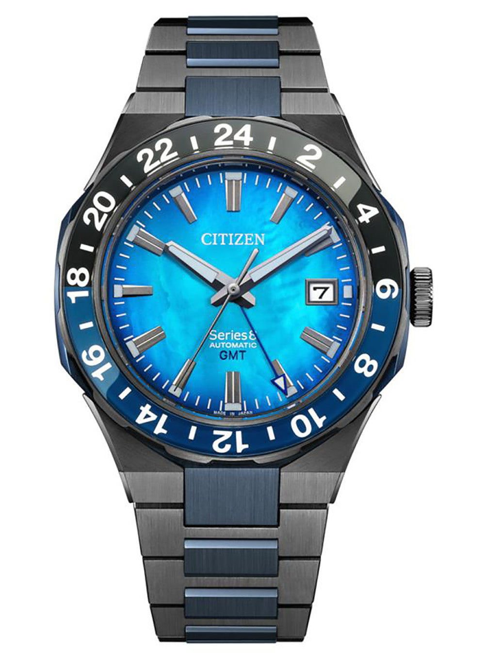 CITIZEN Series 8 GMT 880 Mechanical Watch NB6036-52N - 100th Anniversary Limited Edition - Made in Japan - Perfect for Travelers & Watch Collectors