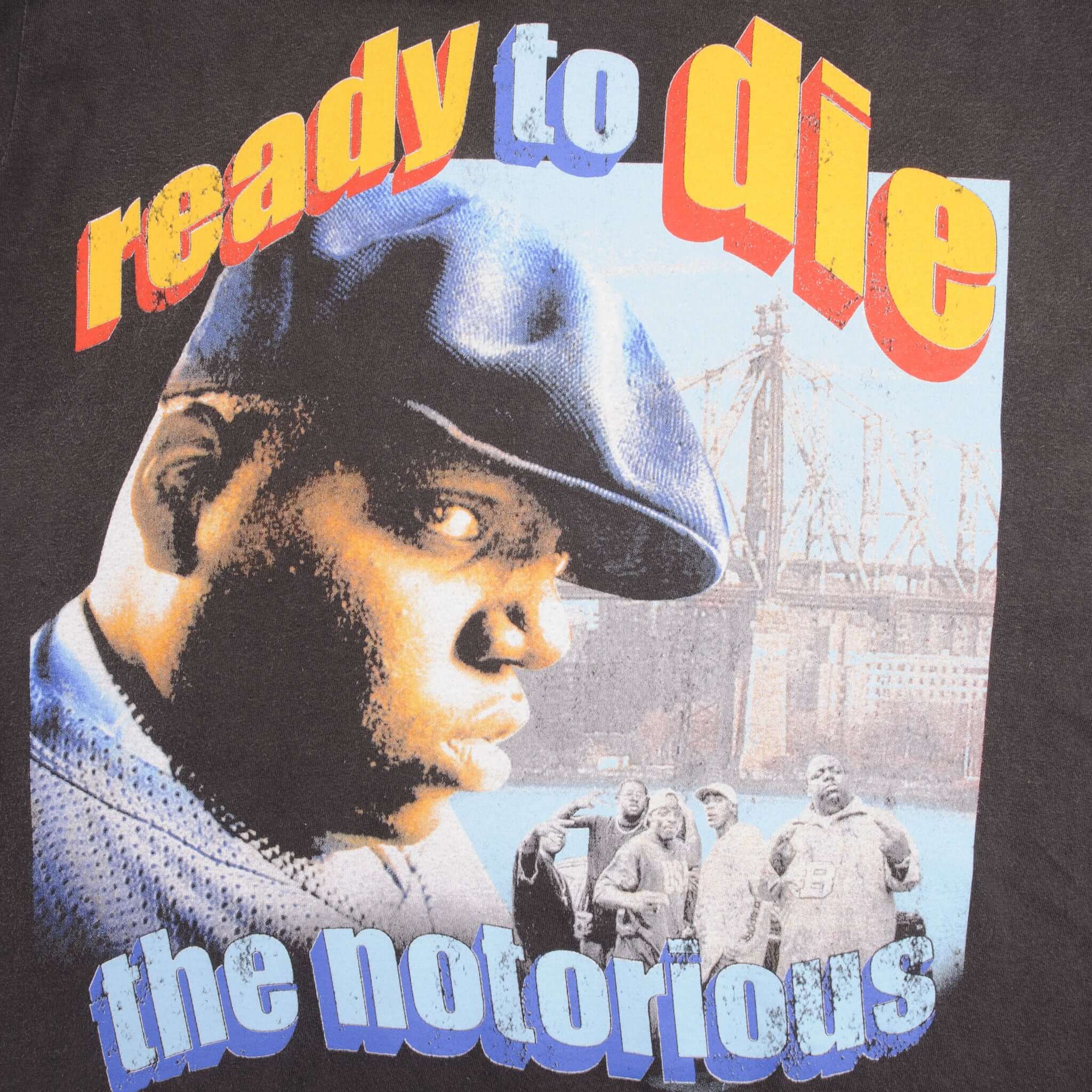 Notorious BIG Ready to Die Bootleg Rap T-Shirt - Vintage Single Stitch XL - Perfect for Hip-Hop Fans & 90s Streetwear Style