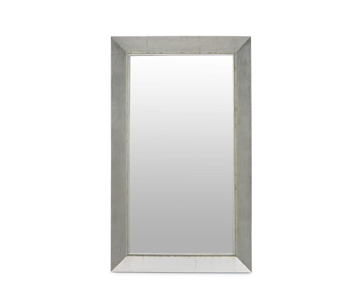 Full Length Floor Mirror with Polished Frame - Elegant Standing Mirror for Bedroom, Living Room & Dressing Area | Home Decor & Vanity Use