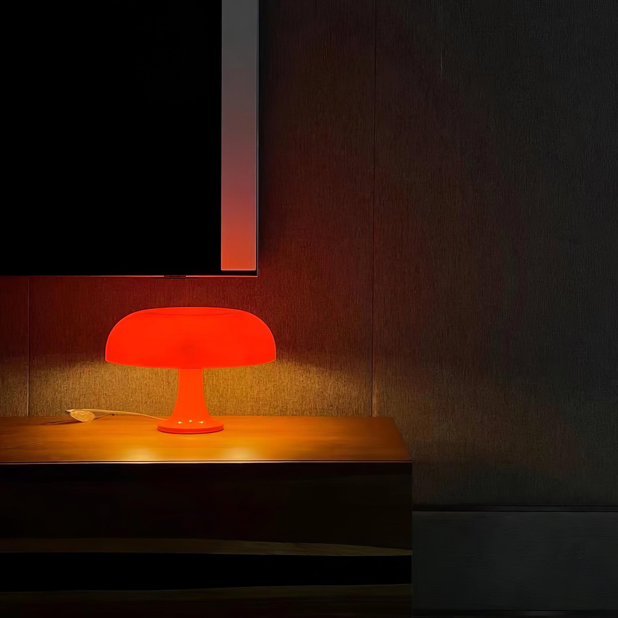 Whimsical Mushroom Table Lamp - Cute Nightstand Light for Kids Room & Nursery Decor - Perfect for Bedtime Reading & Cozy Ambiance