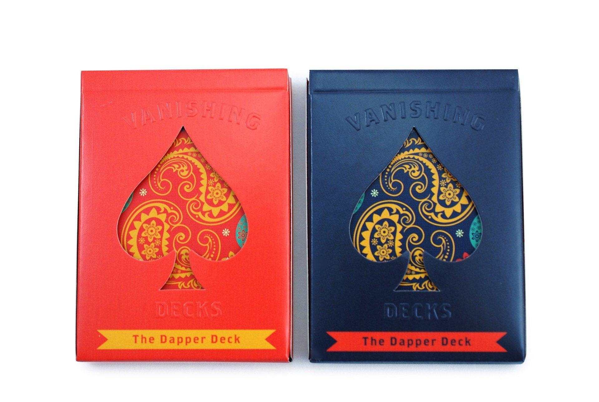 The Dapper Deck - Premium Playing Cards for Poker, Blackjack & Magic Tricks | Perfect for Game Nights, Casino Parties & Cardistry Performances