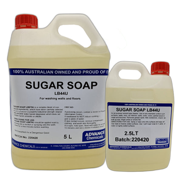 Advanced Chemicals Concentrated Sugar Soap - Powerful Wall & Floor Cleaner for Home Deep Cleaning | Ideal for Kitchen, Bathroom & High-Traffic Areas