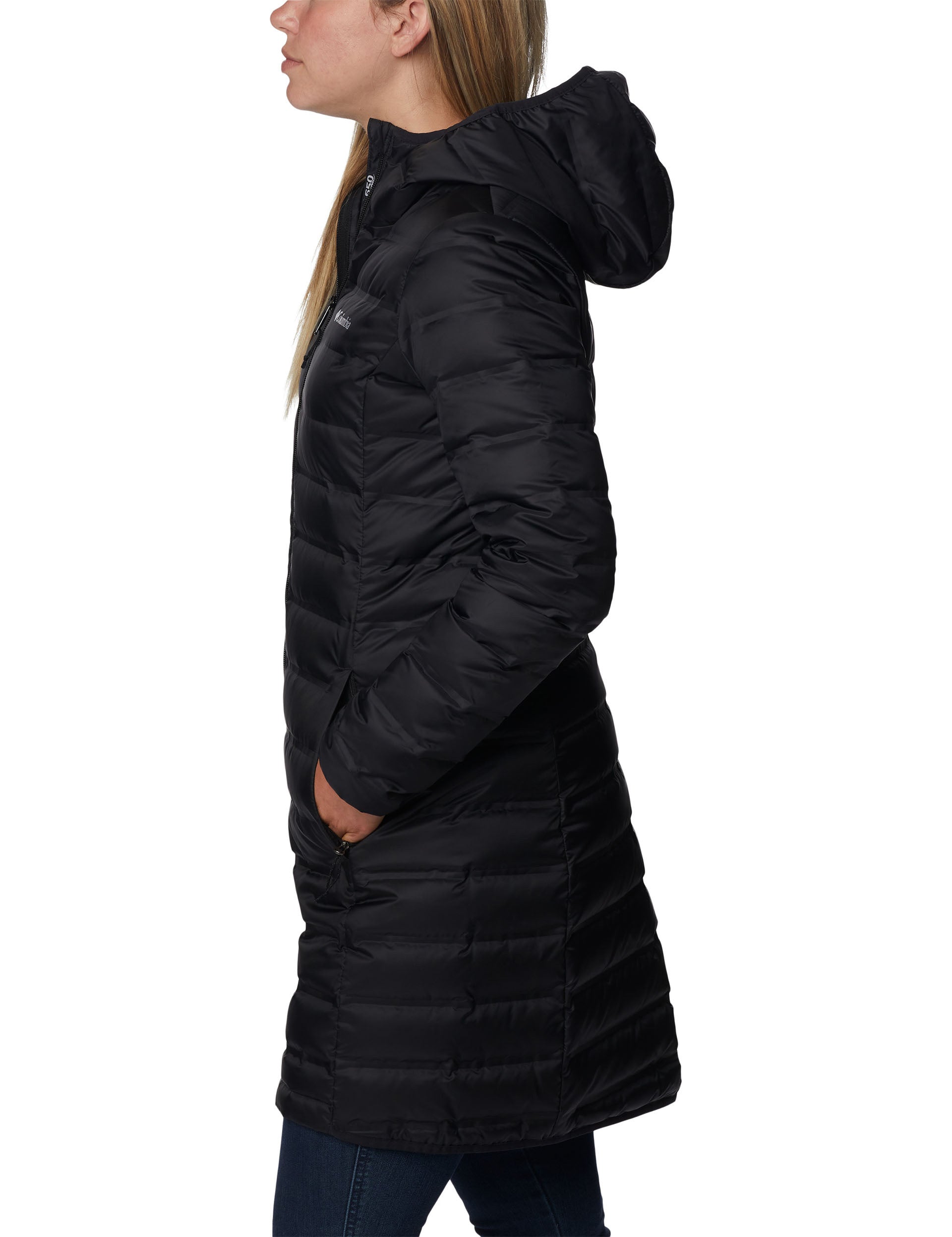 Lake 22 II Down Long Hooded Jacket for Men & Women - Waterproof Winter Coat with Hood, Warm Puffer Jacket for Cold Weather - Perfect for Hiking, Skiing & Outdoor Activities (Black)