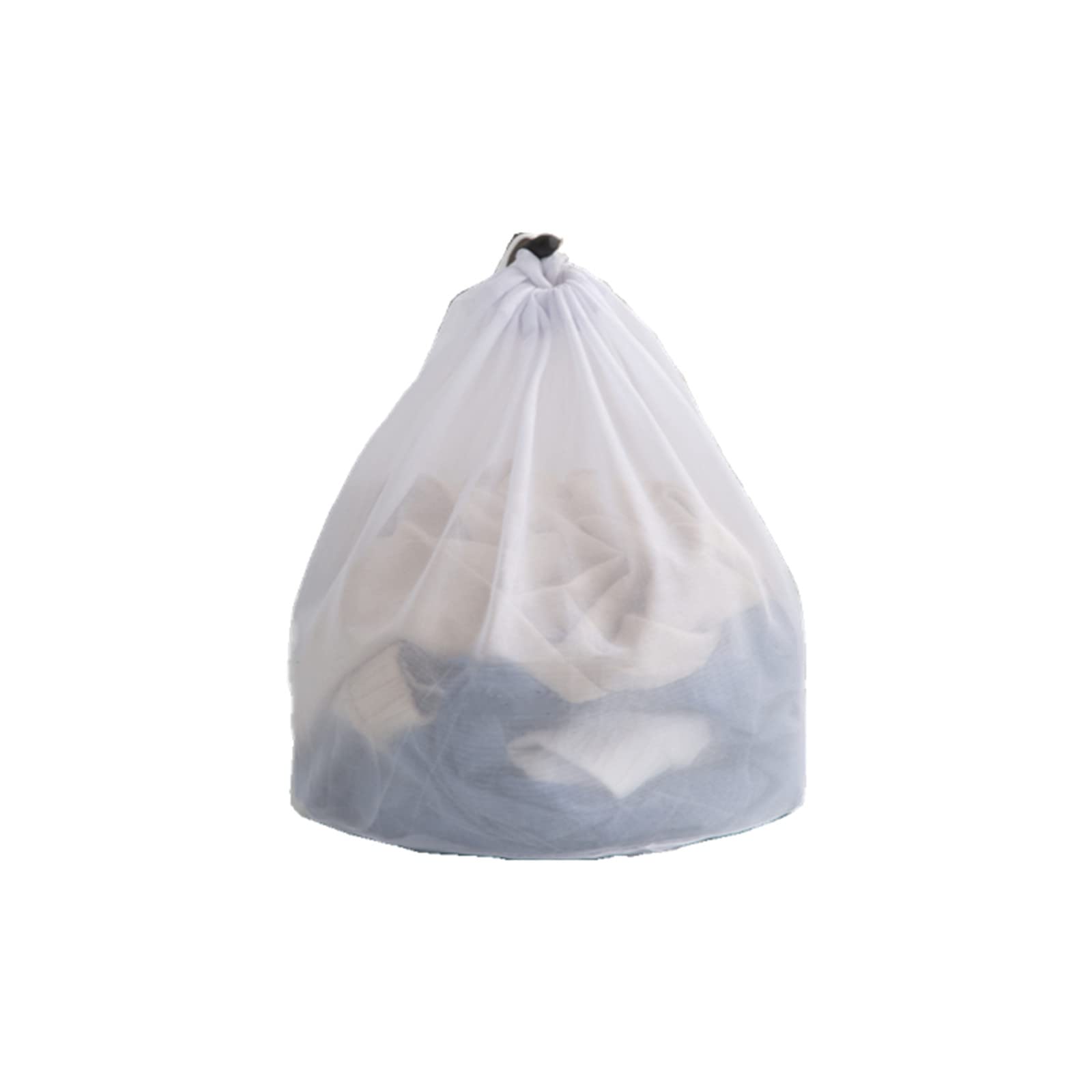 **Large Mesh Laundry Bag with Drawstring - Durable Wash Bag for Delicates & Clothes - Perfect for Family, Travel & Gym Use**