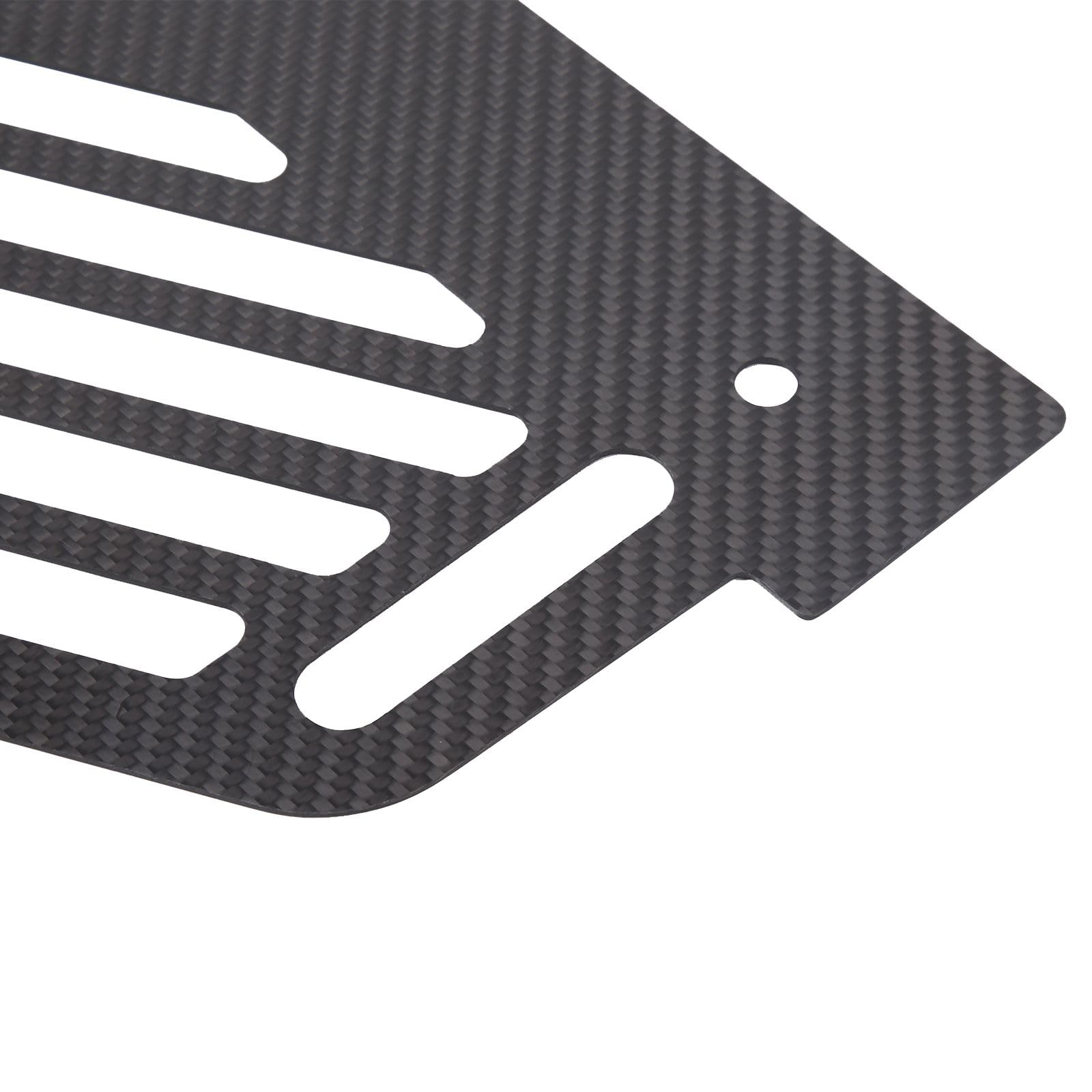 C8 Corvette 2020-2024 Left & Right Engine Bay Panel Cover - Aluminum Splash Shield Guard with Carbon Fiber Finish | Durable Underbody Protection for Corvette Stingray | Perfect for Racing, Car Shows & Daily Driving